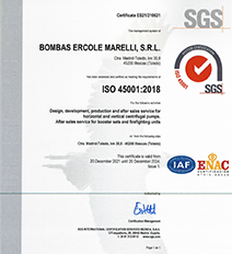 Marelli ISO 45001:2018