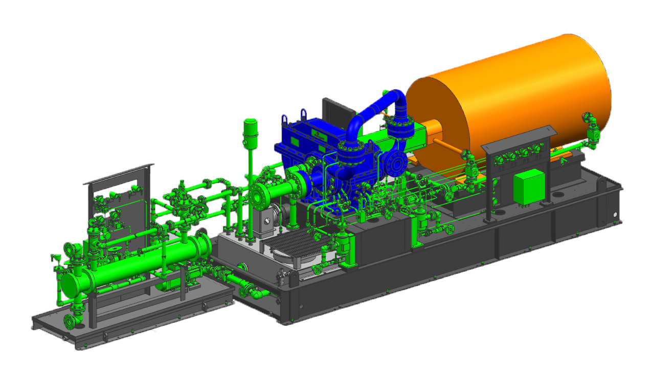 Sundyne HMP 7000 Pump Skid Package